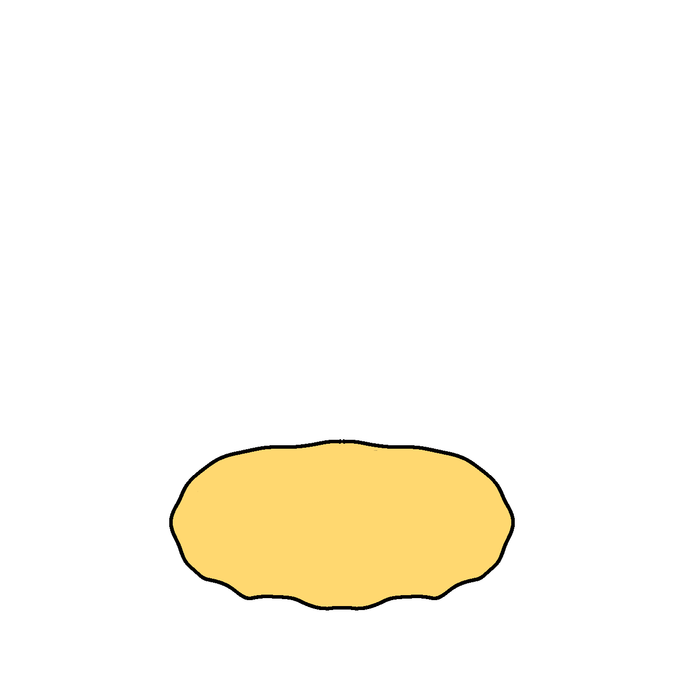 裏返しのお好み焼き画像